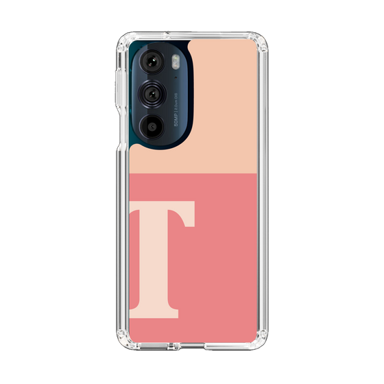 Slim Protection Case［ Original - initial two tone - T pink ］