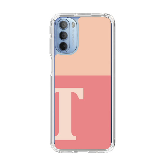 Slim Protection Case［ Original - initial two tone - T pink ］