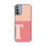 Slim Protection Case［ Original - initial two tone - T pink ］