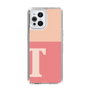 Slim Protection Case［ Original - initial two tone - T pink ］