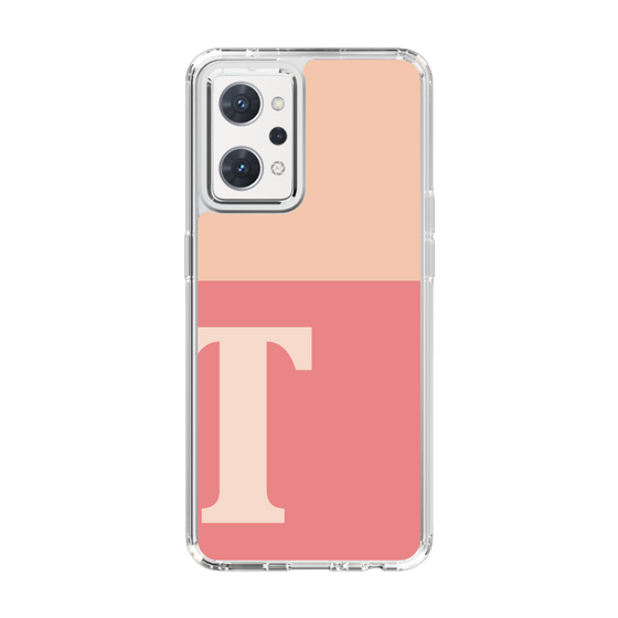 Slim Protection Case［ Original - initial two tone - T pink ］