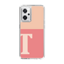 Slim Protection Case［ オリジナル - initial two tone - T pink ］