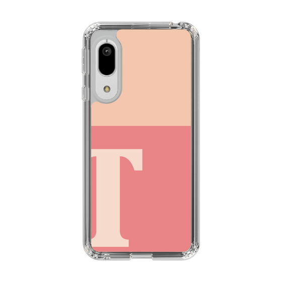 Slim Protection Case［ Original - initial two tone - T pink ］