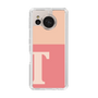 Slim Protection Case［ Original - initial two tone - T pink ］