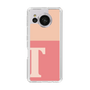 Slim Protection Case［ Original - initial two tone - T pink ］