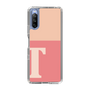 Slim Protection Case［ Original - initial two tone - T pink ］