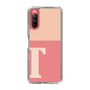 Slim Protection Case［ Original - initial two tone - T pink ］