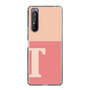 Slim Protection Case［ Original - initial two tone - T pink ］