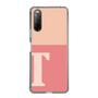 Slim Protection Case［ Original - initial two tone - T pink ］