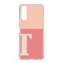 Slim Protection Case［ Original - initial two tone - T pink ］