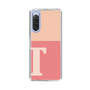 Slim Protection Case［ Original - initial two tone - T pink ］
