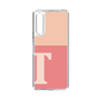 Slim Protection Case［ Original - initial two tone - T pink ］