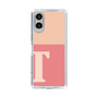 Slim Protection Case［ Original - initial two tone - T pink ］