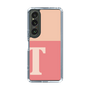 Slim Protection Case［ Original - initial two tone - T pink ］