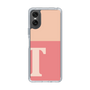 Slim Protection Case［ Original - initial two tone - T pink ］