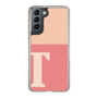 Slim Protection Case［ Original - initial two tone - T pink ］