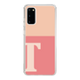 Slim Protection Case［ Original - initial two tone - T pink ］