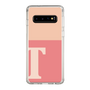 Slim Protection Case［ Original - initial two tone - T pink ］