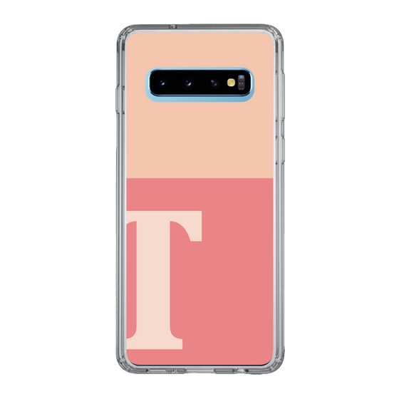 Slim Protection Case［ Original - initial two tone - T pink ］