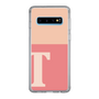 Slim Protection Case［ Original - initial two tone - T pink ］