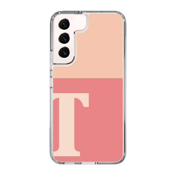 Slim Protection Case［ Original - initial two tone - T pink ］