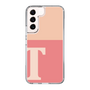 Slim Protection Case［ Original - initial two tone - T pink ］