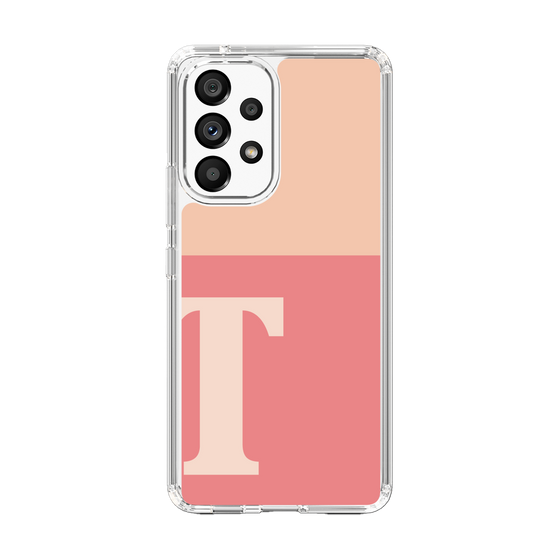Slim Protection Case［ Original - initial two tone - T pink ］