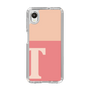 Slim Protection Case［ Original - initial two tone - T pink ］