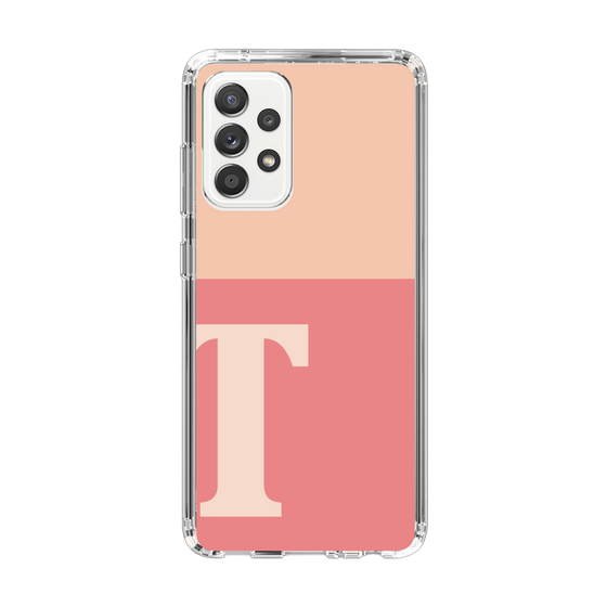 Slim Protection Case［ Original - initial two tone - T pink ］