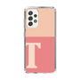 Slim Protection Case［ Original - initial two tone - T pink ］