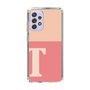 Slim Protection Case［ Original - initial two tone - T pink ］