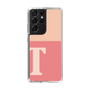 Slim Protection Case［ Original - initial two tone - T pink ］