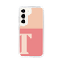 Slim Protection Case［ Original - initial two tone - T pink ］