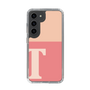 Slim Protection Case［ Original - initial two tone - T pink ］