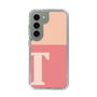 Slim Protection Case［ Original - initial two tone - T pink ］