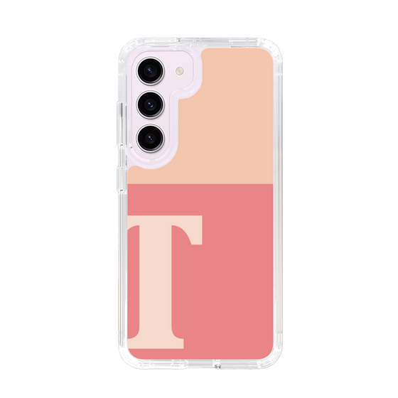 Slim Protection Case［ Original - initial two tone - T pink ］