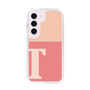 Slim Protection Case［ Original - initial two tone - T pink ］