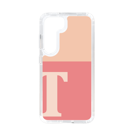 Slim Protection Case［ Original - initial two tone - T pink ］