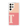 Slim Protection Case［ Original - initial two tone - T pink ］