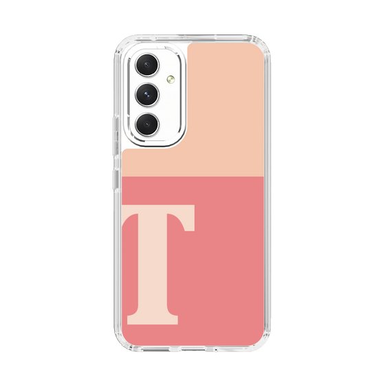 Slim Protection Case［ Original - initial two tone - T pink ］