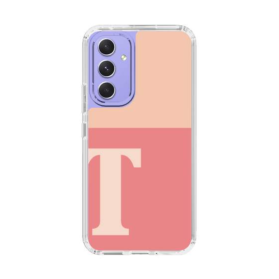 Slim Protection Case［ Original - initial two tone - T pink ］