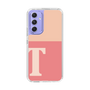 Slim Protection Case［ Original - initial two tone - T pink ］