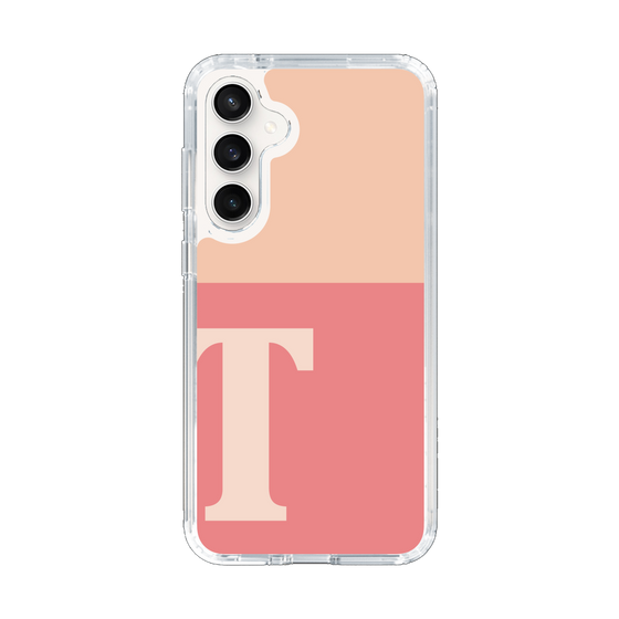 Slim Protection Case［ Original - initial two tone - T pink ］