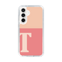 Slim Protection Case［ Original - initial two tone - T pink ］