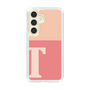 Slim Protection Case［ Original - initial two tone - T pink ］
