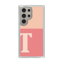 Slim Protection Case［ Original - initial two tone - T pink ］