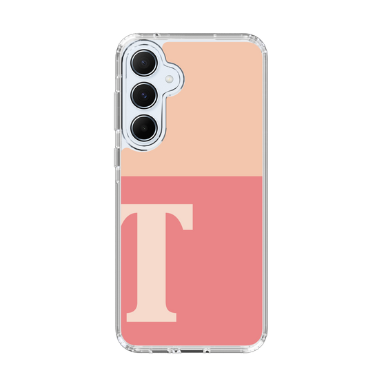 Slim Protection Case［ オリジナル - initial two tone - T pink ］