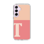 Slim Protection Case［ オリジナル - initial two tone - T pink ］