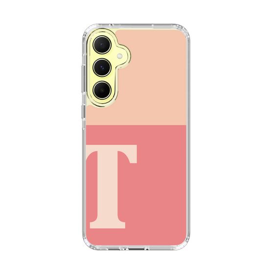 Slim Protection Case［ オリジナル - initial two tone - T pink ］