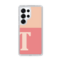 Slim Protection Case［ Original - initial two tone - T pink ］